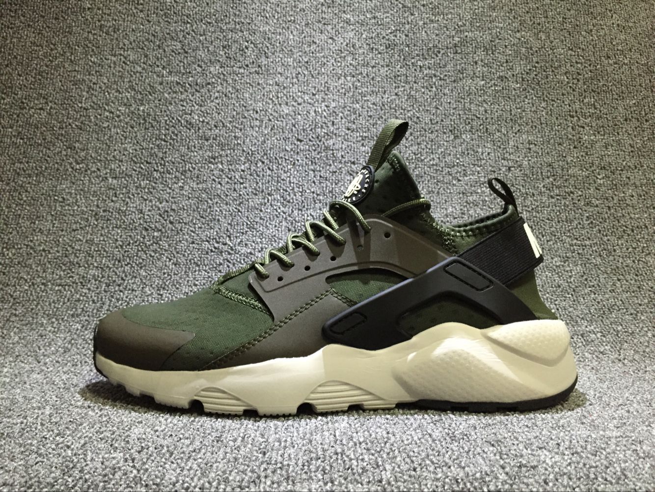 huarache blanc vert