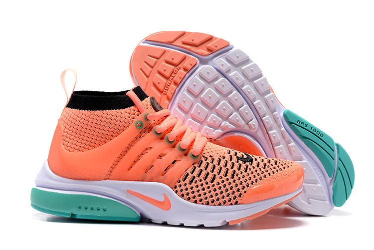 nike presto orange femme