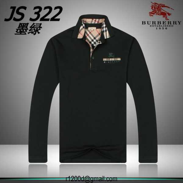 polo burberry homme pas cher