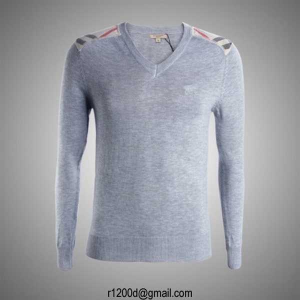 pull homme burberry